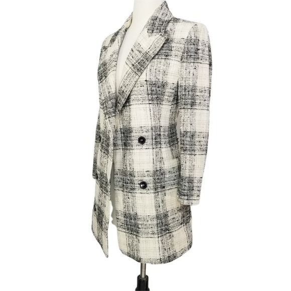 Essential Antwerp New Zanting Oversized Plaid Blazer Womens Size 36 US 4 - Picture 4 of 16